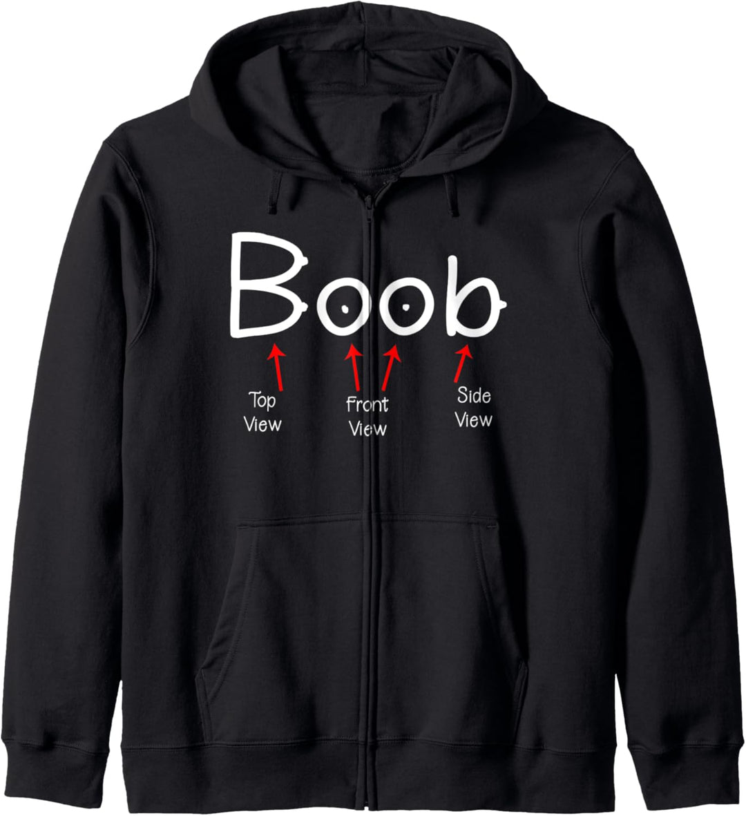 BOOB - Top View - Front View - Side View Kapuzenjacke