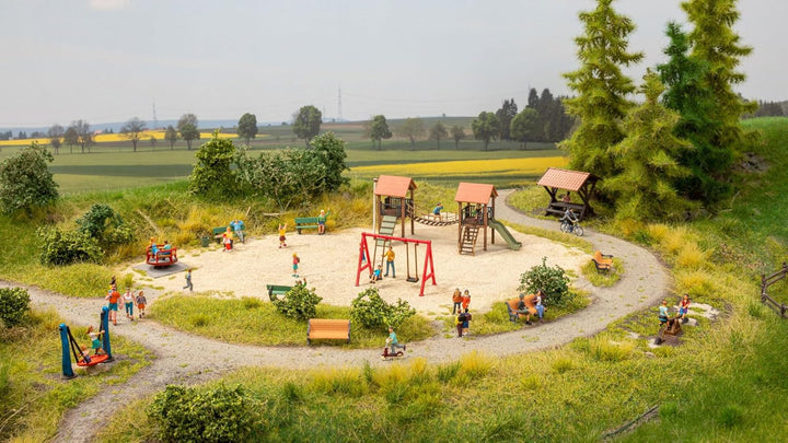 NOCH 13403 Micro-Motion Kinderkarussell, Mehrfarbig