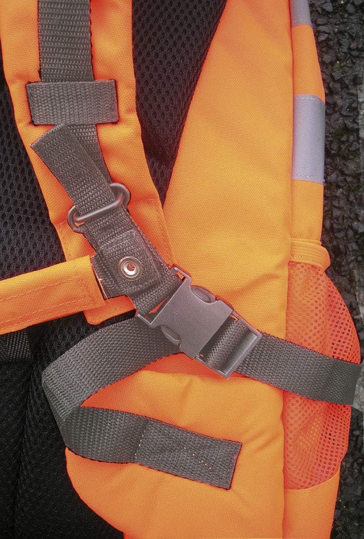 Portwest Schnellverschluss-Warnschutz-Rucksack, Grösse: Einheitsgrösse, Farbe: Orange, B904ORR