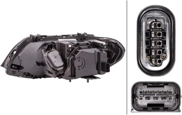 HELLA 1EL 224 485-421 Bi-Xenon/Halogen-Hauptscheinwerfer - rechts - für u.a. BMW X5 (E53), Rechts