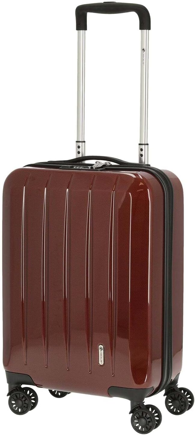 CHECK.IN London 2.0 4-Rad Kabinentrolley 55cm rot