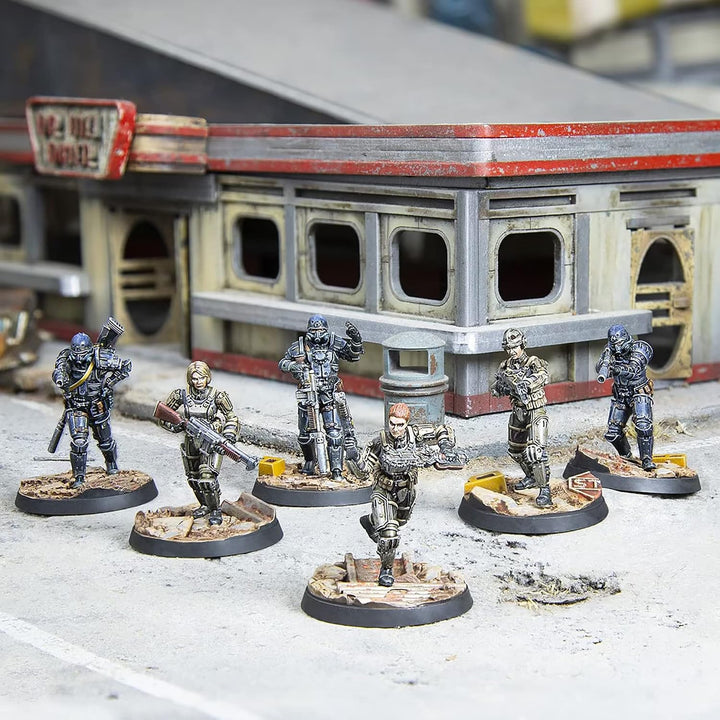 Modiphius Entertainment | Fallout Wasteland Warfare | Brotherhood of Steel: Combat Patrol | Miniatur