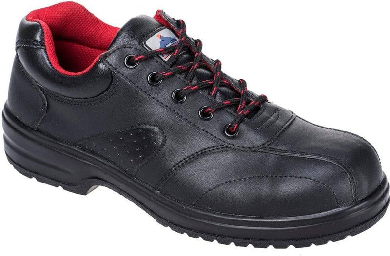 Portwest FW41 - Sicherheits-Schuh für Frauen, 36/3, 39, Schwarz 39 EU Schwarz, 39 EU Schwarz