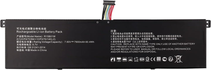 SwarKing Ersatz Akku Kompatibel mit mi Pro 15.6 inch Series Notebook R15B01W with Toolkit