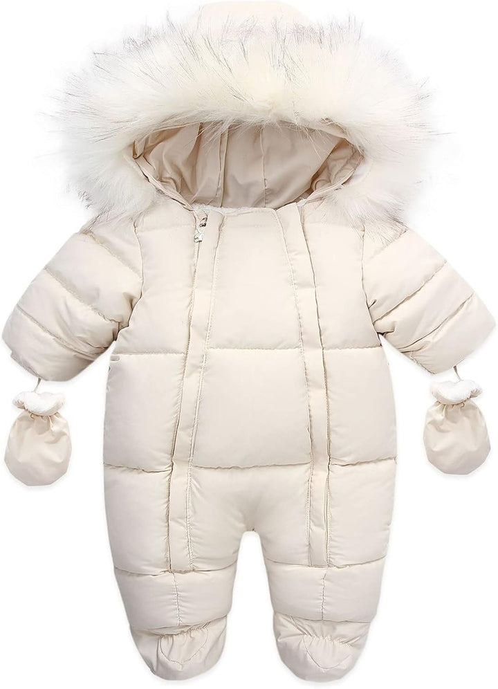 Schneeanzug Baby Junge Babykleidung Parka Jacke Zip Up Coat Pullover Kleinkind Outwear Winterkleidun