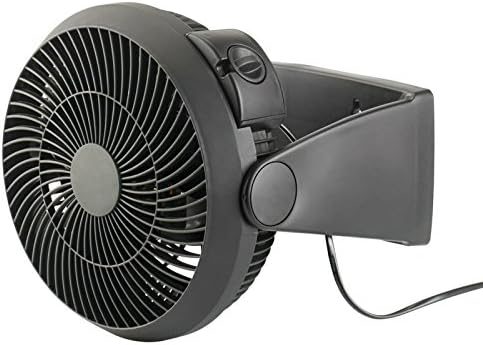 Sichler Haushaltsgeräte Fan: Neigbarer Wand- & Tisch-Raum-Ventilator VT-123.WT, 35 Watt, Ø 18 cm (Ve