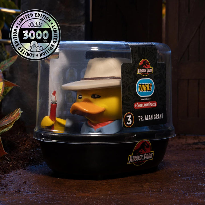 TUBBZ Jurassic World Dr. Alan Grant Sammelfigur Ente – Offizielles Jurassic World Merchandise – Einz
