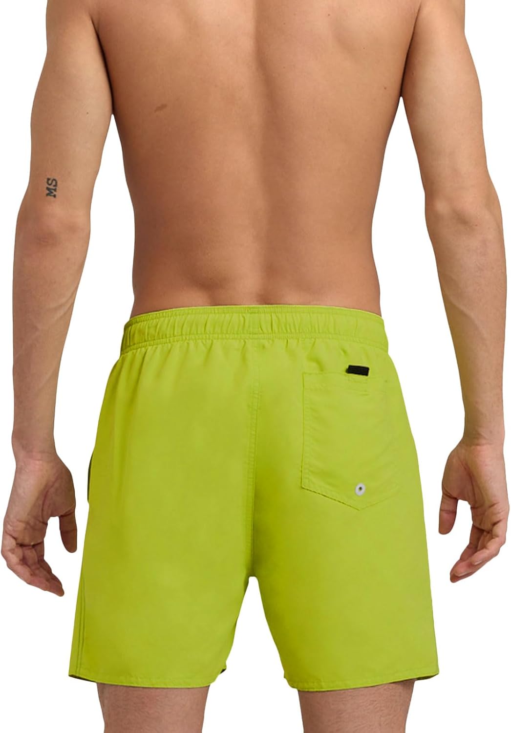ARENA Herren Fundamentals Boxer R Swim Trunks M 688 Soft Green-neon Blue, M 688 Soft Green-neon Blue