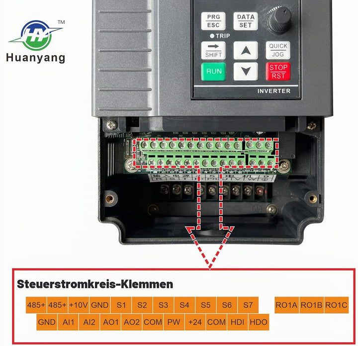Vektorregelung Computerized Numerical Control (CNC) Frequenzumrichter (VFD) der Motor Inverter Konve