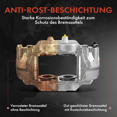 Frankberg Bremssattel Bremszangen Vorderachse Rechts Kompatibel mit Defender L316 LD 2.5L 3.9L 1990-