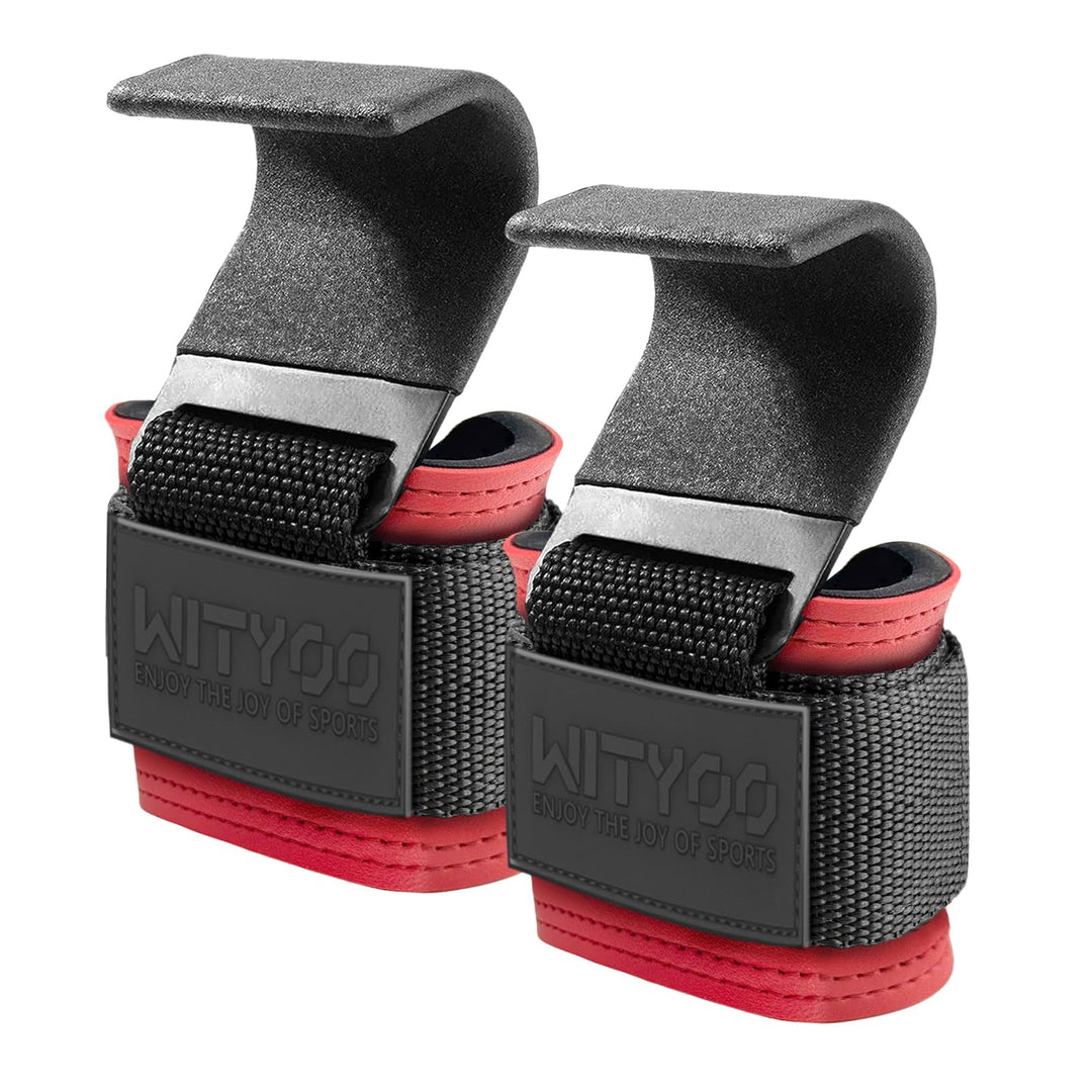 Zughilfen Haken Krafttraining, Fitness Powerlifting Weight Lifting Hook, Lifting Straps für Männer &