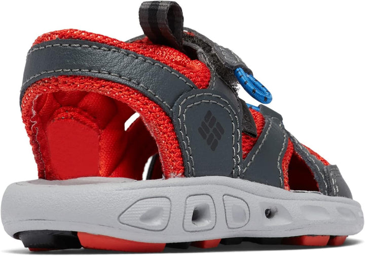 Columbia Jungen Youth Techsun Wave Aqua Schuhe 33 EU Grau Dark Grey X Spicy, 33 EU Grau Dark Grey X