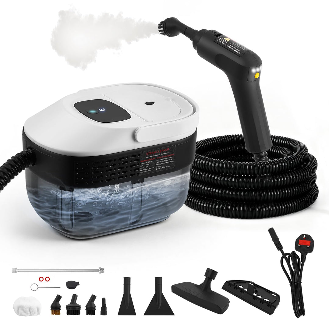 Dampfreiniger, 2500W Dampfschleifer zur Reinigung, Dampfreiniger Handgerät für Zuhause, Auto Detaili