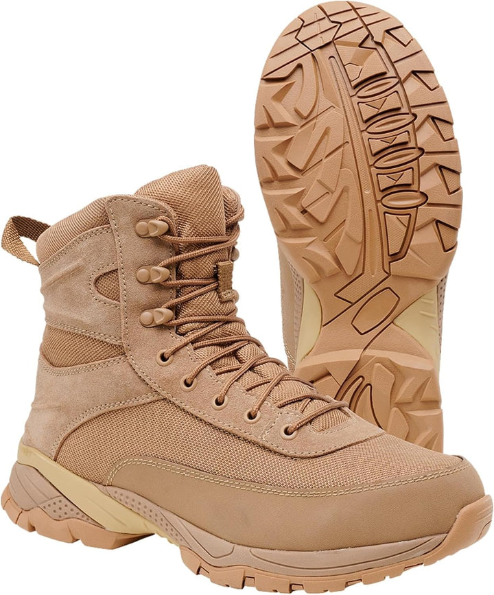 Brandit Herren Tactical Boot Next Generation Taktische Militärstiefel 42 EU Beige, 42 EU Beige