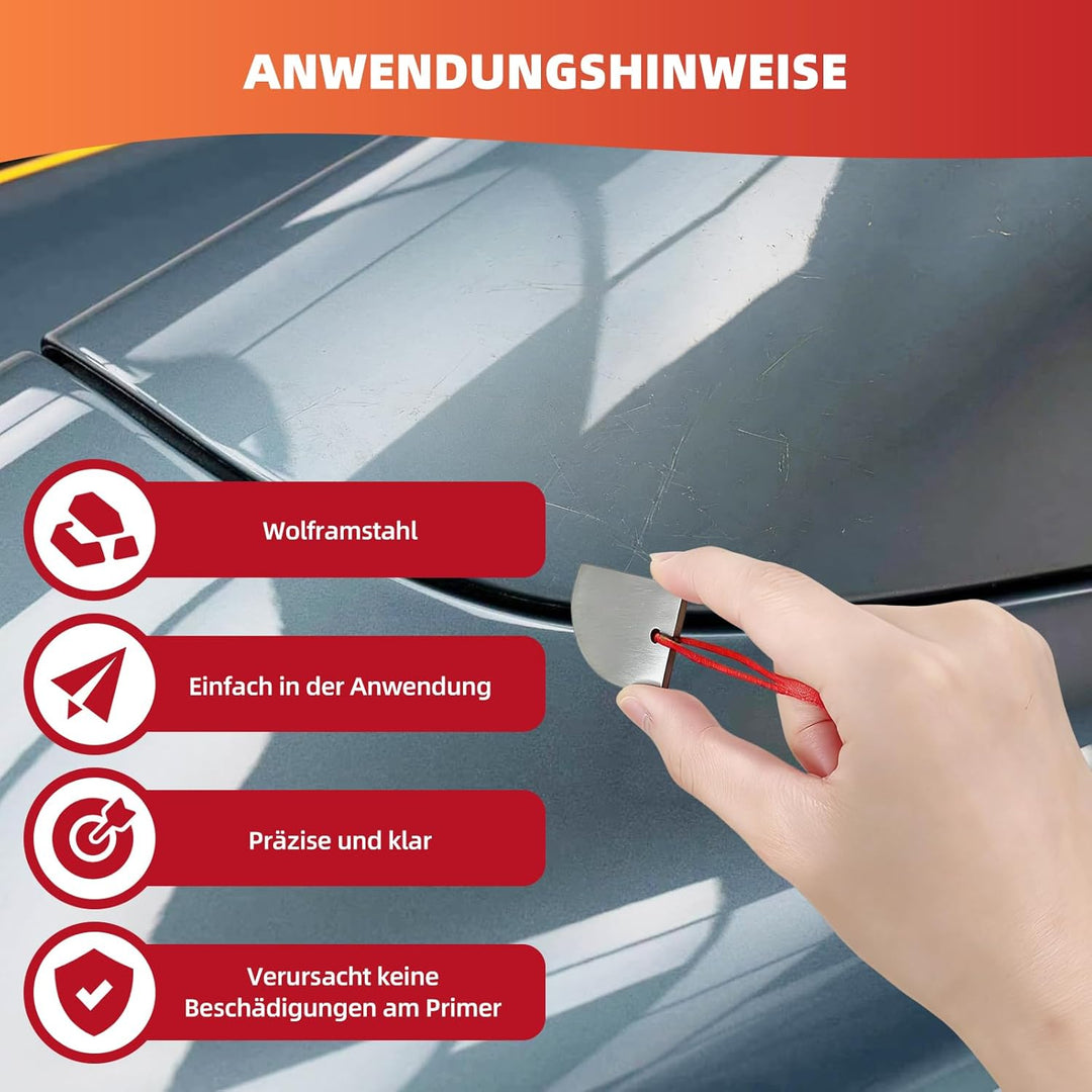 Lackhobel Autolack 1 Stück, Lackschaber Caulk Remover Tool, Lacknasen Hobel, Farbschaber Remover für