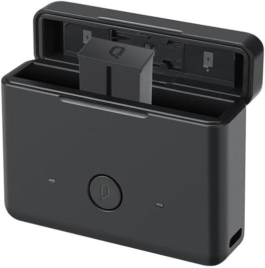 Kandao Camera Charger, Battery Charging Case for QooCam 3 Serial,