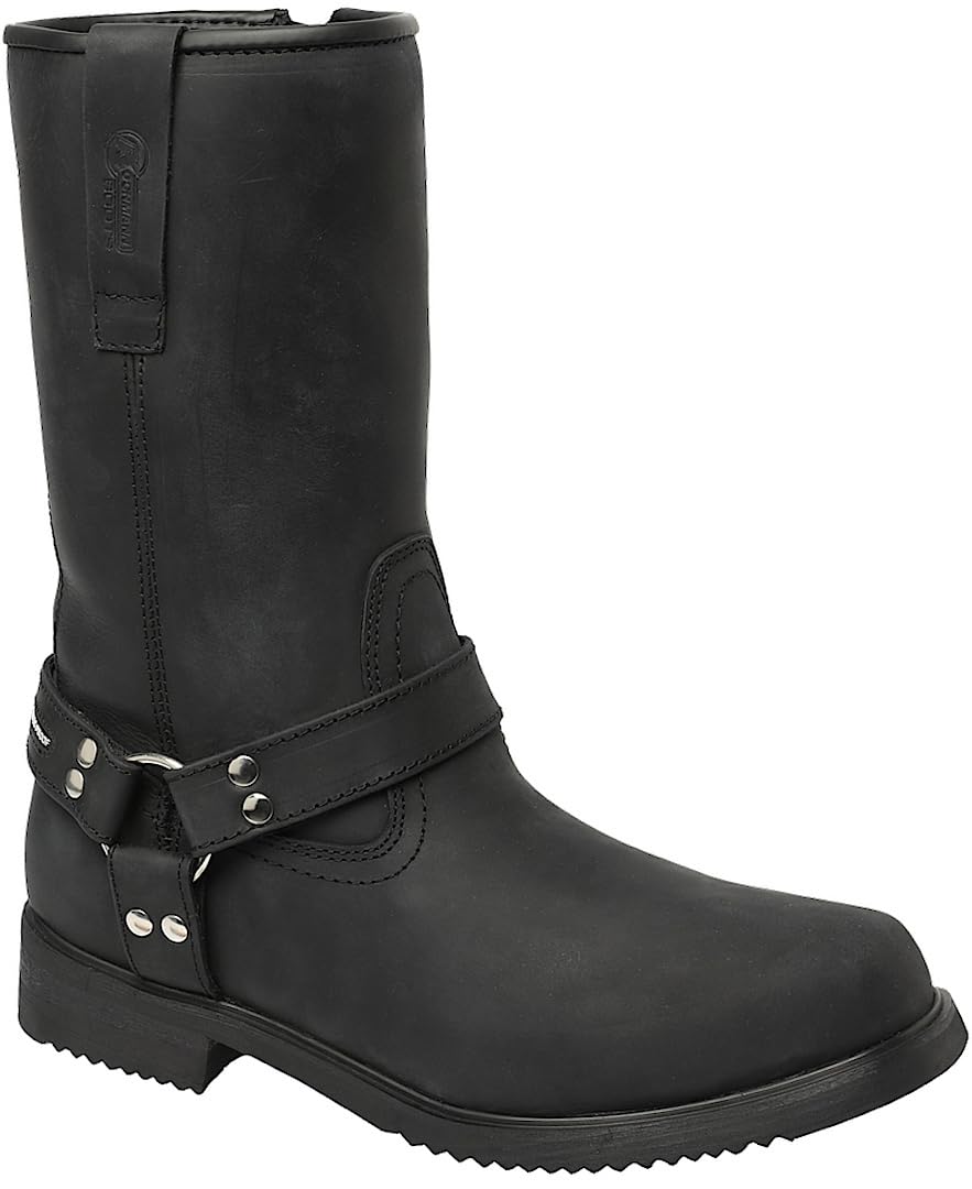 Kochmann Missouri II Motorradstiefel, schwarz, 41 | Winddicht Schwarz 41 EU, Schwarz 41 EU