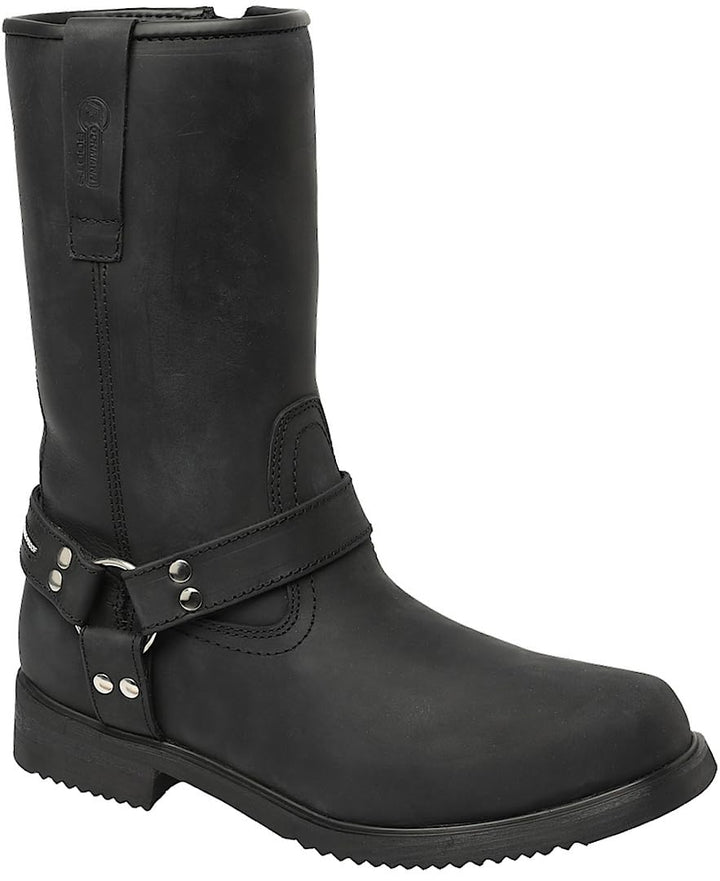 Kochmann Missouri II Motorradstiefel, schwarz, 41 | Winddicht Schwarz 41 EU, Schwarz 41 EU