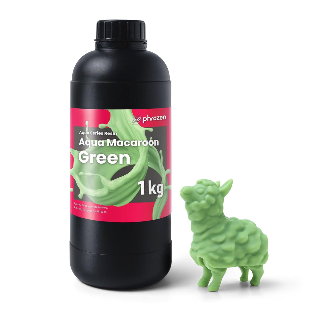 Phrozen Aqua Macaroon-Green | 3D Drucker Resin für SLA/DLP/LCD 3D Printer | 405nm Standard Photopoly