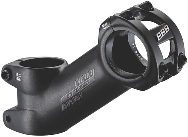 BBB MTB Vorbau HighRise OS 35D BHS-25 Schwarz 70 mm, Schwarz 70 mm