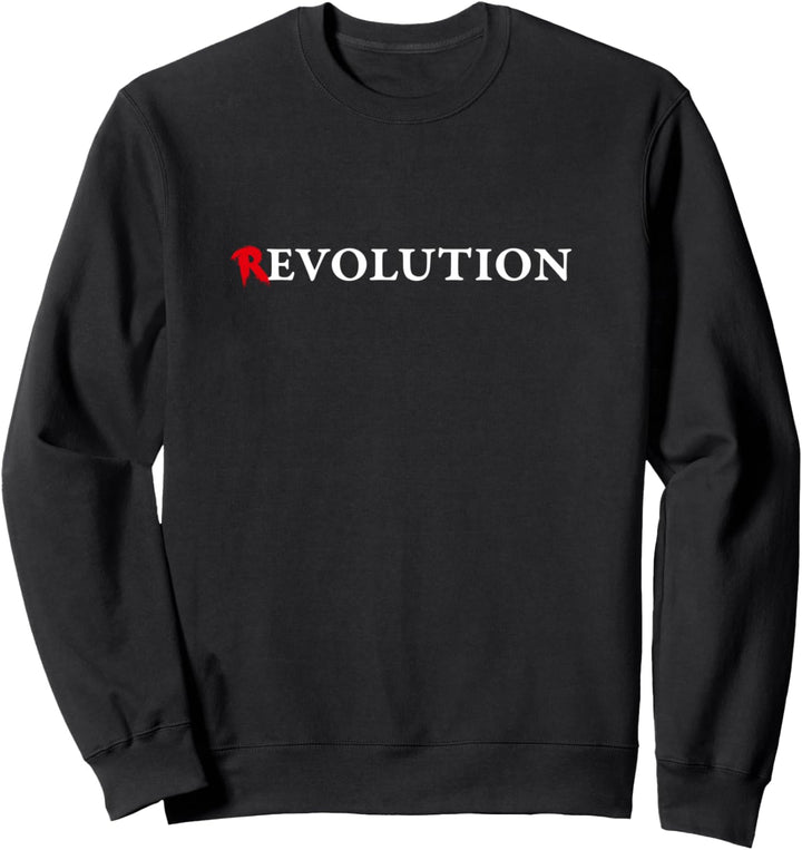 Es gibt EVOLUTION in Revolution - Philosophie Sweatshirt