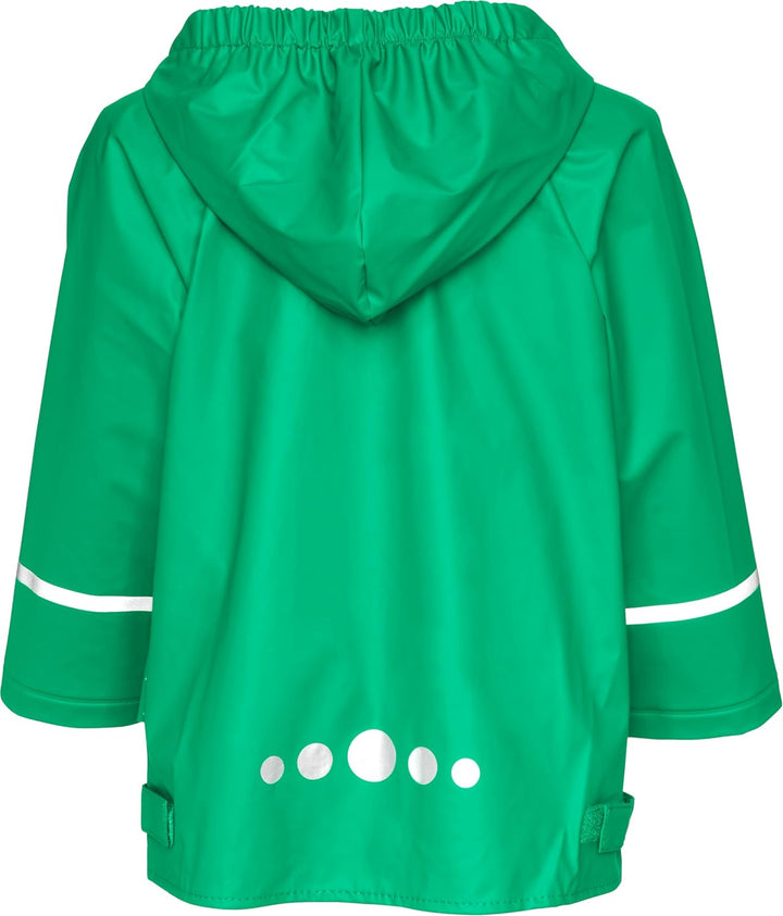 Playshoes Unisex Kinder Regenjacke Wind-und wasserdicht Regenmantel Regenbekleidung 74 Grün, 74 Gr&#