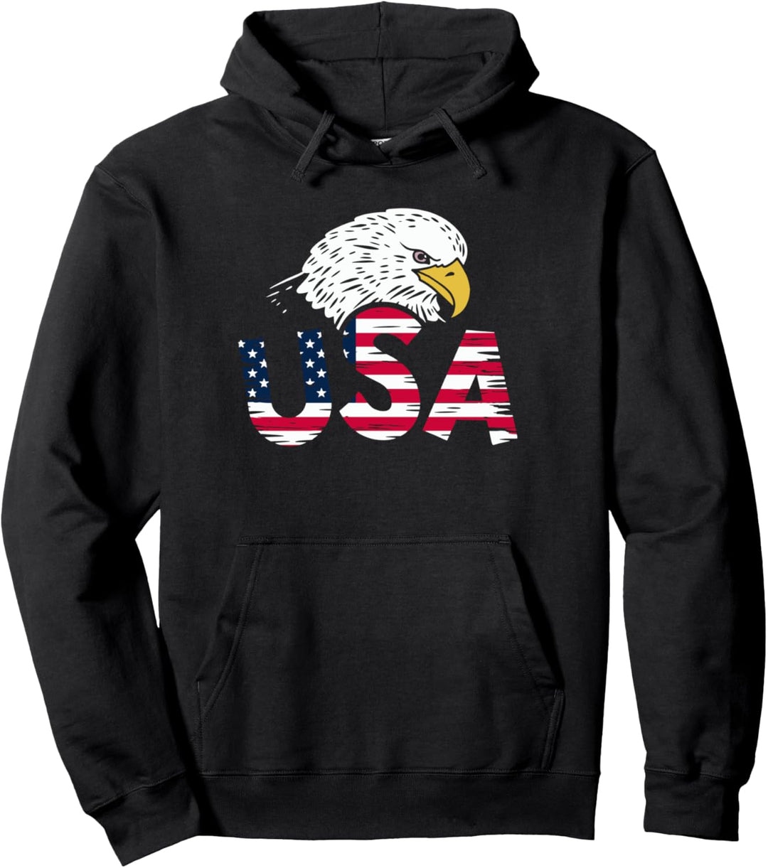 USA-Flagge amerikanische Flagge USA Pullover Hoodie