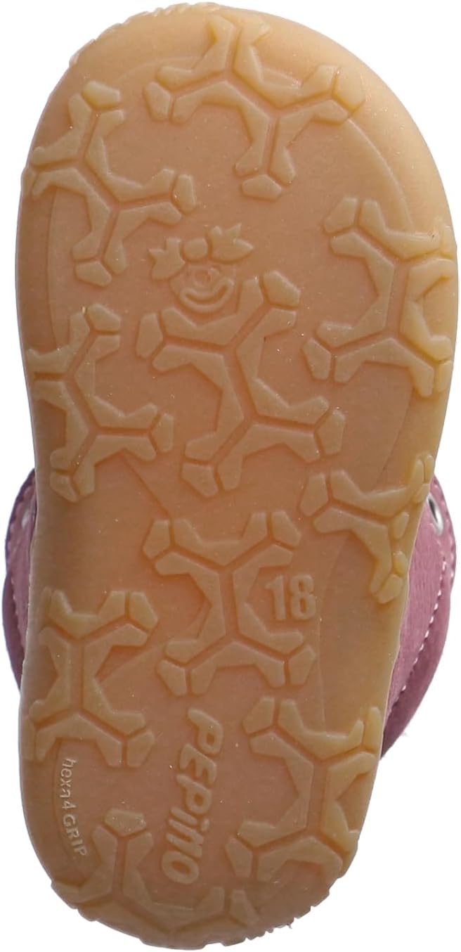 RICOSTA Mädchen und Jungen Lauflernschuhe CORANY, WMS:Weit,terracare 19 EU Weit Violett 380, 19 EU W