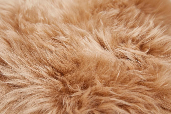 -LUXOR- living Lammfell Schaffell Echt, Fellteppich, Fell für Stühle, Lammfell Kinderwagen, Bettvorl