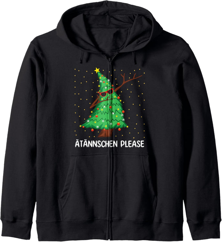 Weihnachten Ugly Christmas Weihnachtsbaum Ä Tännschen Please Kapuzenjacke