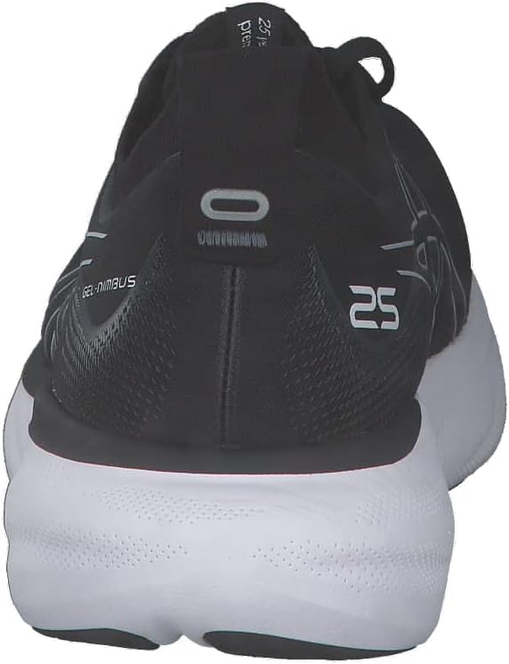 ASICS Gel-Nimbus 25 Laufschuh Herren 41.5 EU Black Pure Silver 1011b547 001, 41.5 EU Black Pure Silv