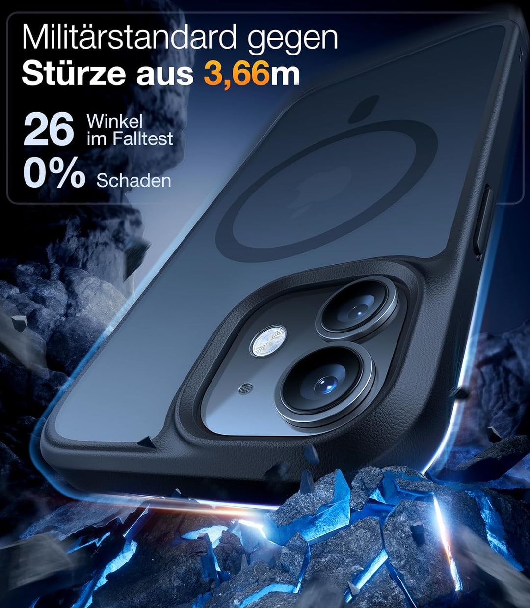 TORRAS Guardian-Mag für iPhone 12 Hülle für MagSafe [Nr.1 Schutzkraft und Magnetkraft] iPhone 12 Pro
