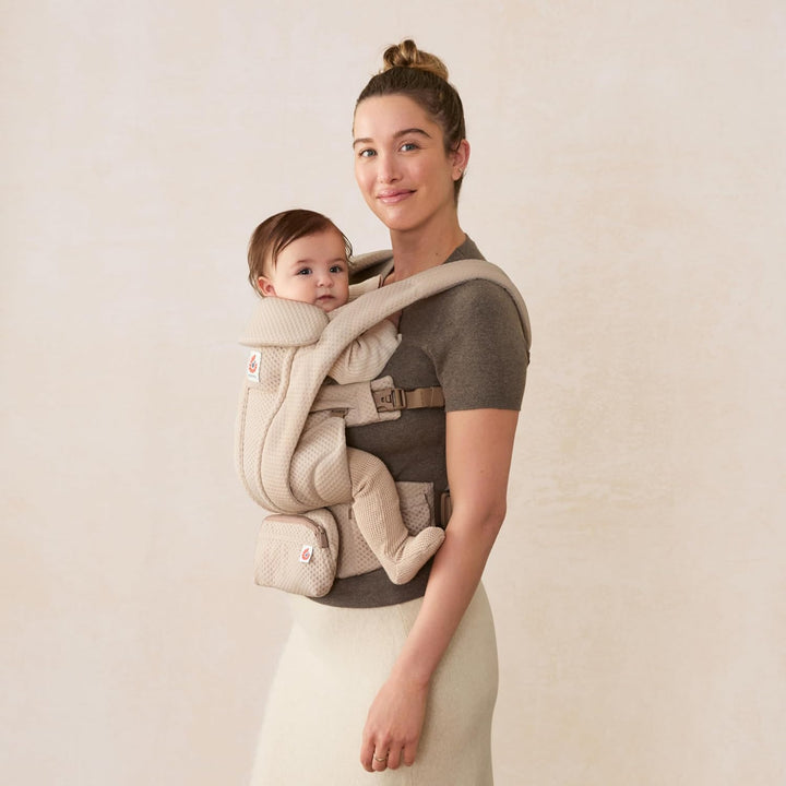 Ergobaby Omni Deluxe Babytrage für Neugeborene &amp; Kleinkinder 0–48 Monate | Ergonomische 4-Positionen