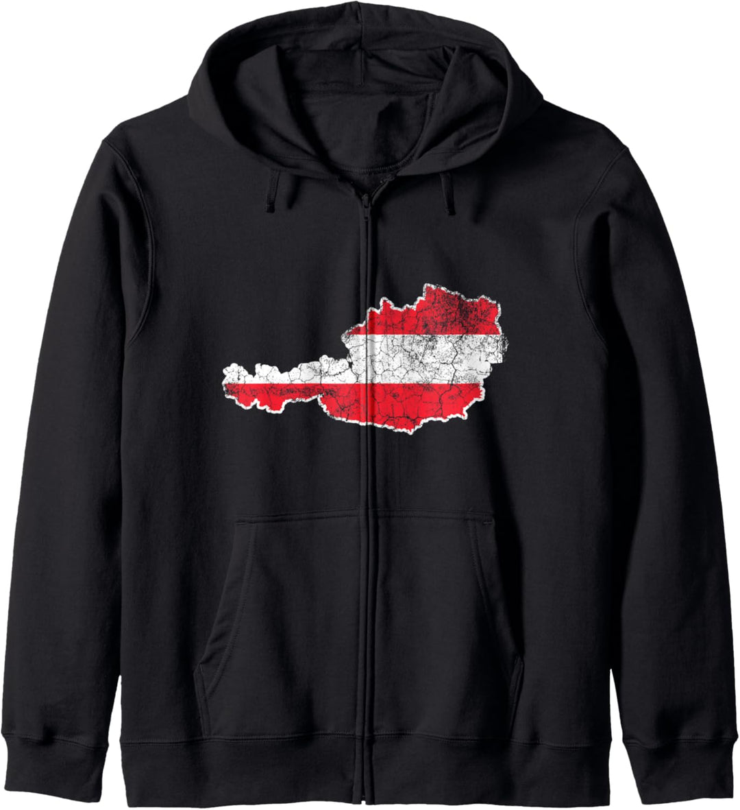 Österreich Europa Reisende Souvenir Urlaub Urlaub Vintage Kapuzenjacke