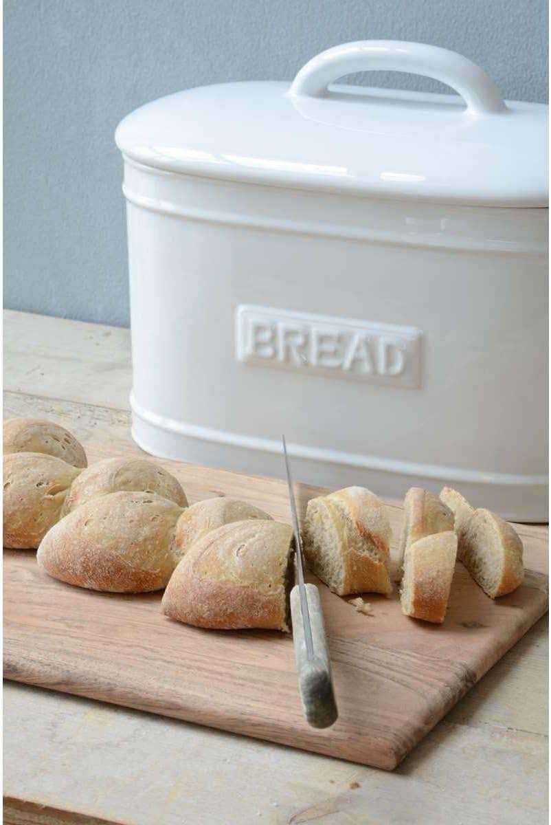 IB Laursen Brotbox oval Weiss
