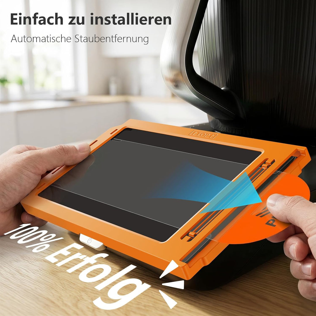 OMOTON für Vorwerk Thermomix TM7 für Panzerglas, Full Screen Automatische Installation 9H Folie, Ant