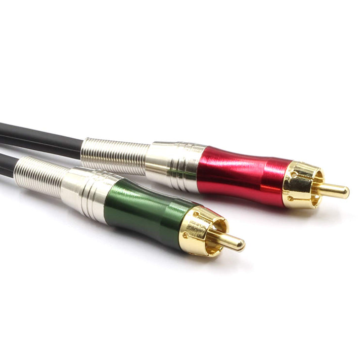 SiYear XLR Buchse zu 2 x Phono RCA Stecker Adapter Y Splitter Patch Kabel, XLR Buchse 3 Pin zu Dual