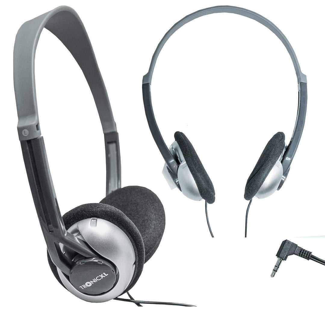 Fernseh Kopfhörer 6m langes Kabel Kopfbügel kompatibel mit für Fernseher Samsung LG Sony Toshiba DYO