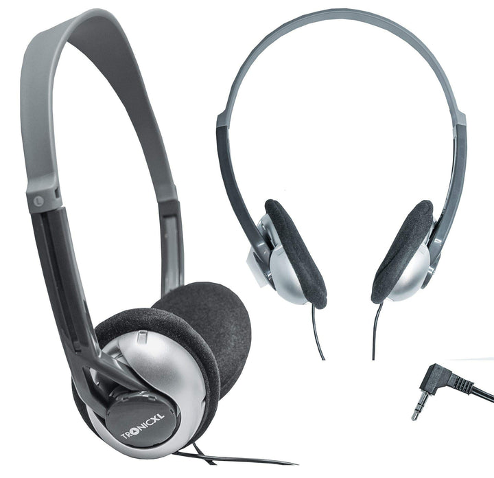 Fernseh Kopfhörer 6m langes Kabel Kopfbügel kompatibel mit für Fernseher Samsung LG Sony Toshiba DYO
