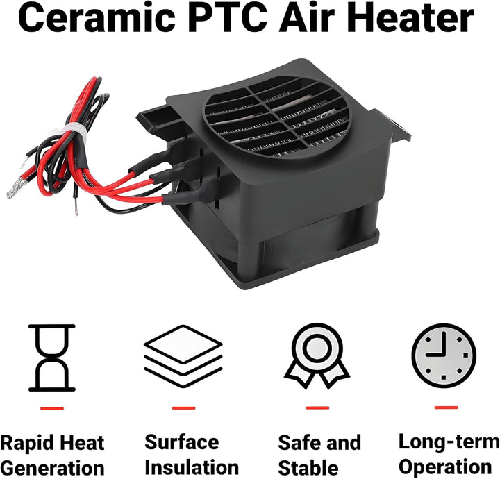 PTC Luftheizung, 220V 300W Konstante Temperatur PTC Elektrischer Heizlüfter Elektrische Keramik Ther