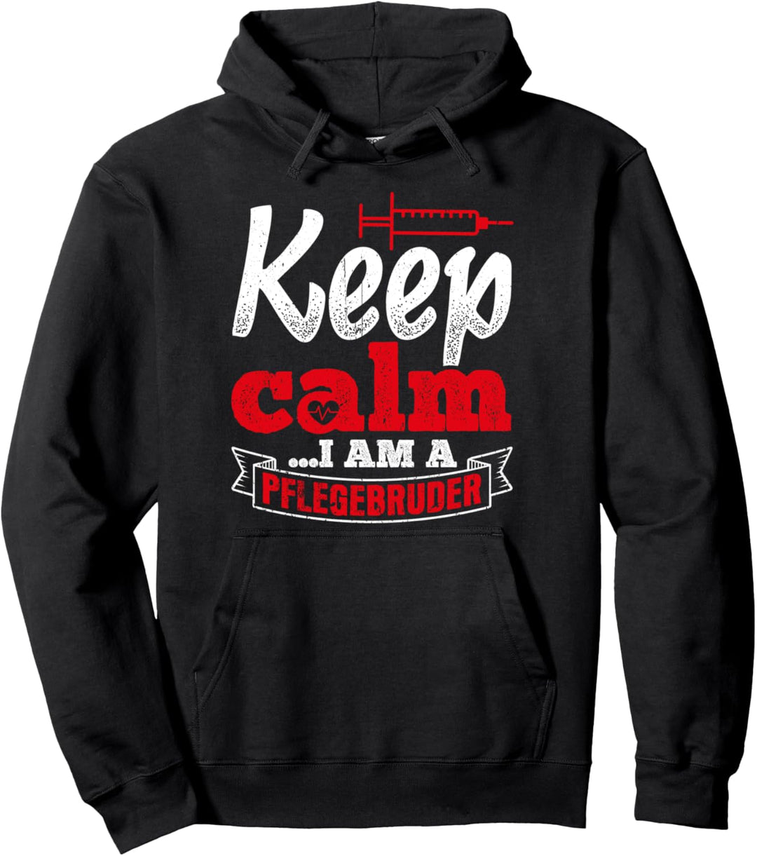Pflegebruder Pfleger und Krankenpfleger Geschenkidee Pullover Hoodie