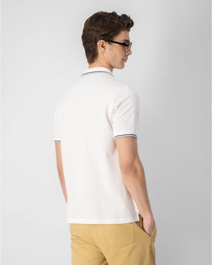 Champion Herren Legacy Polo Gallery Light Cotton Piqué C-Logo Polohemd XL Weiss, XL Weiss