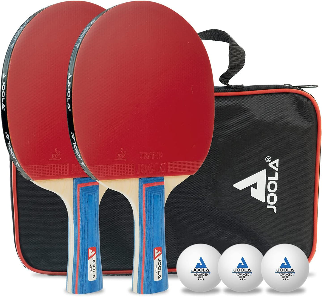 JOOLA Tischtennis Set inklusive Tischtennisschläger, Tischtennisbälle, Tischtennishülle, Tischtennis