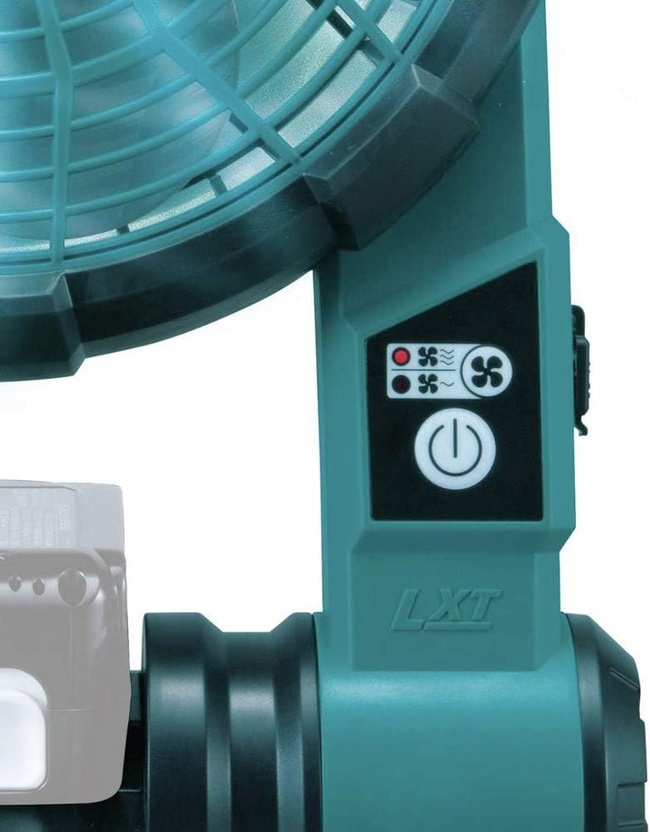 Makita DCF201Z AKKU-Ventilator, ohne Akku Blaugrün/ein Hauch Von Paradies (Trace Of Paradise), Blaug