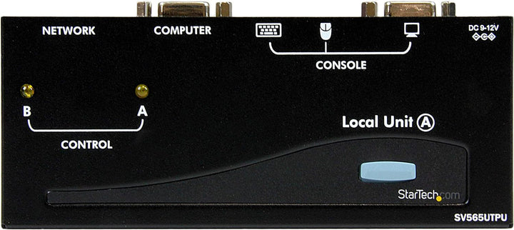 StarTech.com USB VGA KVM Verlängerung bis zu 150m - KVM extender über Cat5 UTP Netzwerkkabel 2x VGA