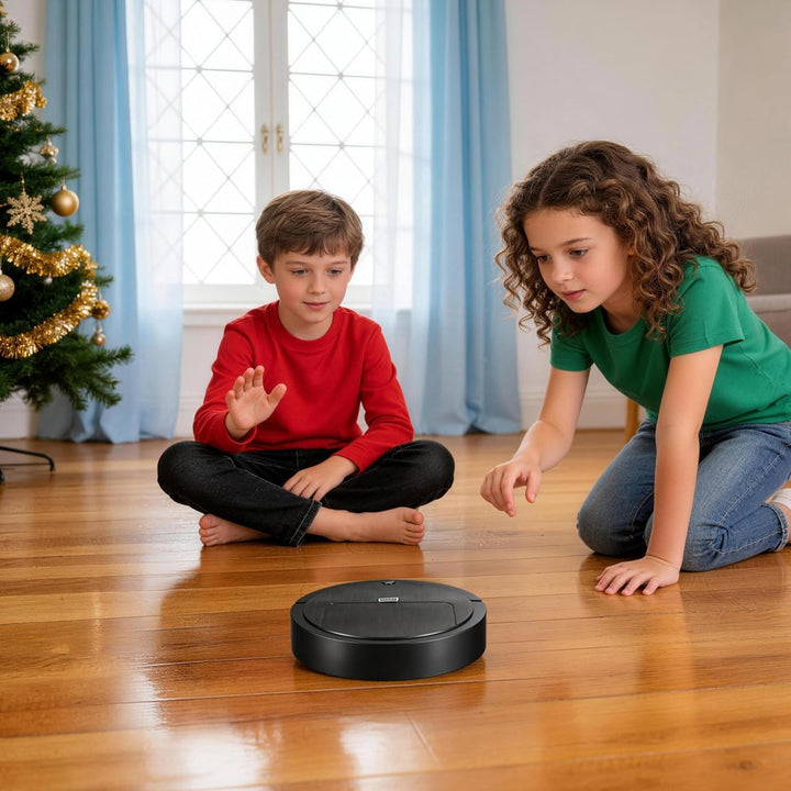 Baluue Reinigungsroboter-Spielzeug Für Kinder Elektrischer Roboter-Staubsauger Spielzeugsimulation B