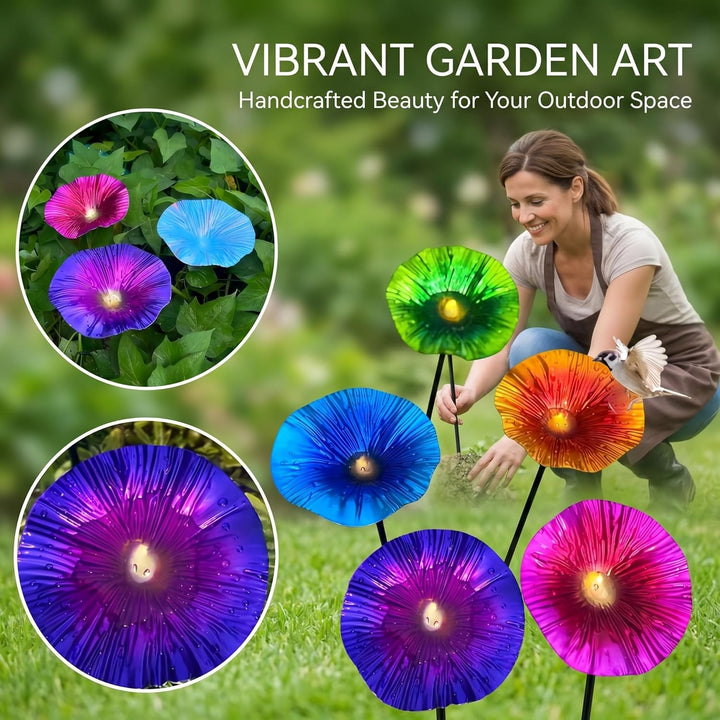 Regenfänger Gartenstecker Rost, Insektentränke Garten, Rostdeko GartendekoMetall Gartendeko für Drau