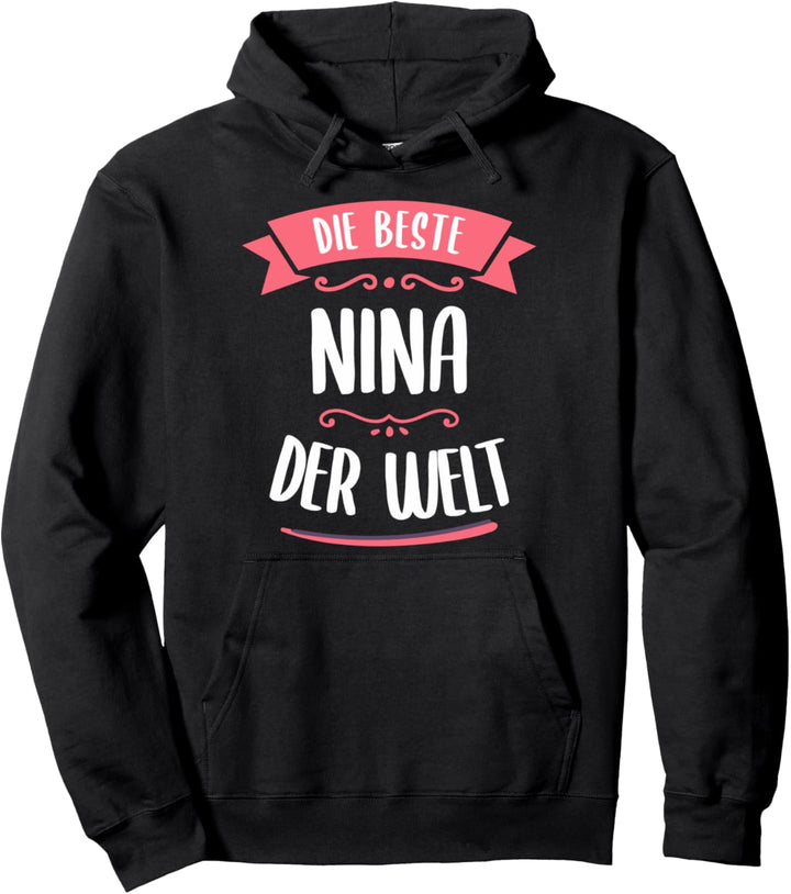Beste Nina der Welt Pullover Hoodie