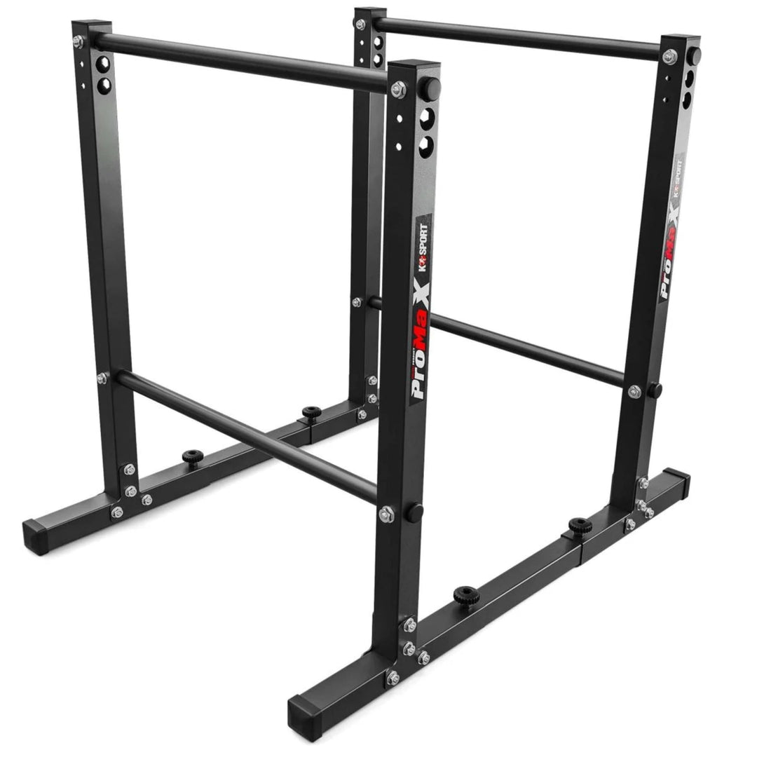 K-Sport: Stationärer Barren für Barrenstütze I Dip-Stange bis 290kg belastbar I Calisthenics-Barren