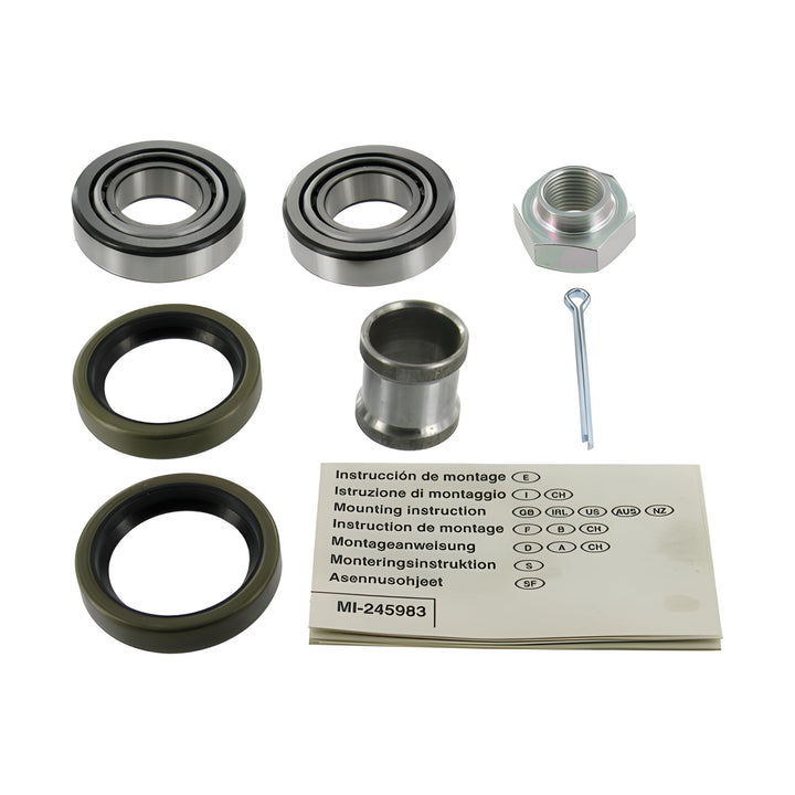 SKF Radlagersatz Radlager Set Hinten | VKBA 562 | Für 126 500 I 600 126P 600 D